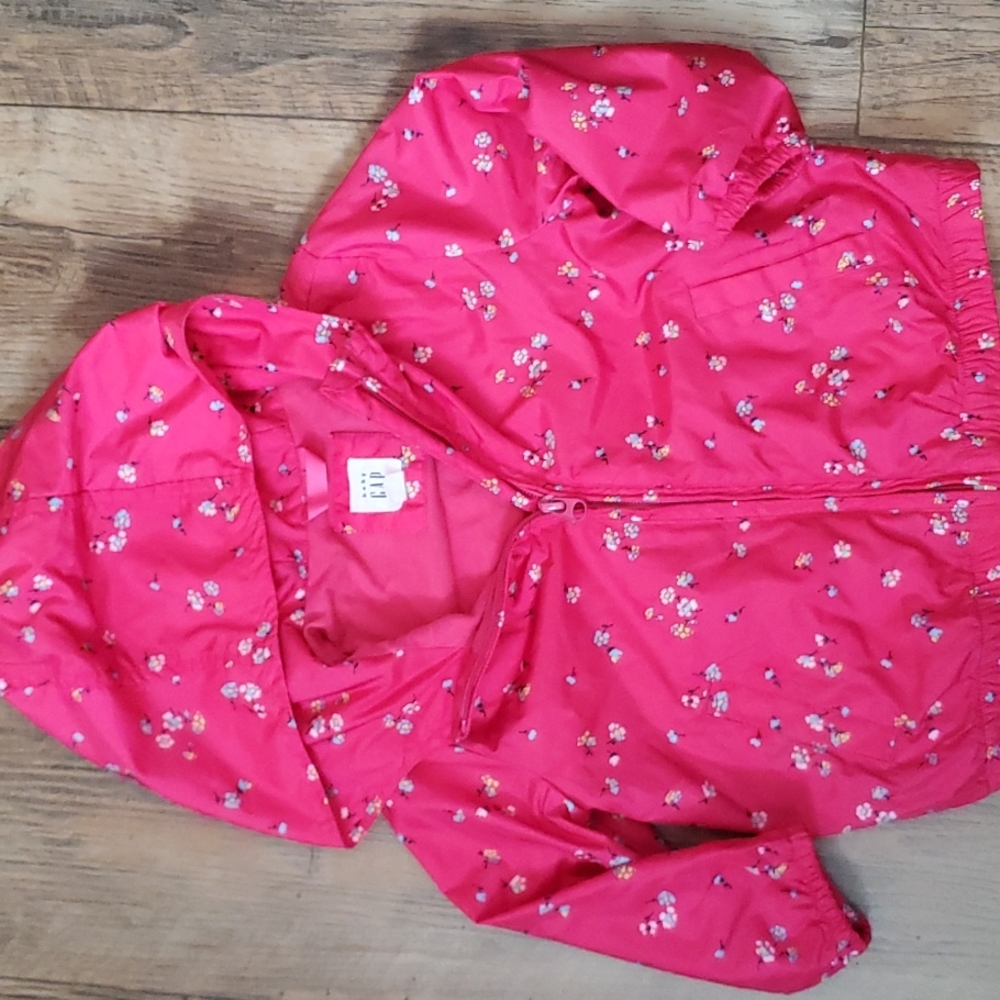 Baby girls windbreaker jacket